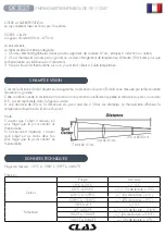 Предварительный просмотр 3 страницы CLAS OE 5027 Manual