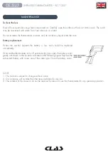 Предварительный просмотр 17 страницы CLAS OE 5027 Manual