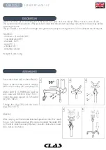 Предварительный просмотр 4 страницы CLAS OH 0237 Manual