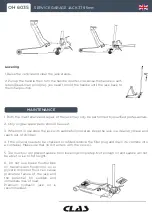 Предварительный просмотр 8 страницы CLAS OH 6035 Manual