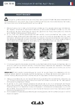 Preview for 8 page of CLAS OH 7014 Manual