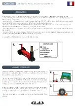 Предварительный просмотр 2 страницы CLAS OH 9030 Manual