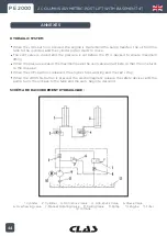 Предварительный просмотр 44 страницы CLAS PE 2000 Manual