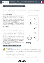 Предварительный просмотр 11 страницы CLAS PE 2011T Manual