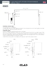 Предварительный просмотр 22 страницы CLAS PE 2011T Manual