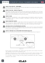 Предварительный просмотр 38 страницы CLAS PE 6002 Manual