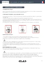 Предварительный просмотр 11 страницы CLAS PE 8000M Manual