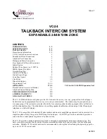 Class Connection VC-24 User Manual предпросмотр