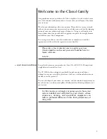 Preview for 5 page of Classe Audio CA-2300 Owner'S Manual