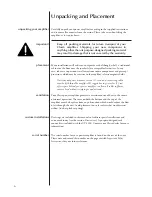 Preview for 6 page of Classe Audio CA-2300 Owner'S Manual