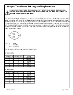 Предварительный просмотр 8 страницы Classe Audio CA-301 Service Manual