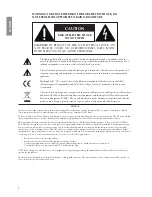 Preview for 2 page of Classe Audio CA-5100 Owner'S Manual