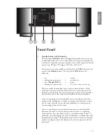 Preview for 11 page of Classe Audio CA-5100 Owner'S Manual