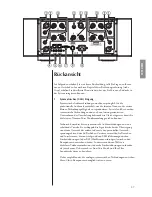 Preview for 57 page of Classe Audio CA-5100 Owner'S Manual