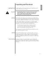 Preview for 7 page of Classe Audio CDT-300 Owner'S Manual