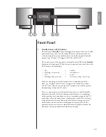 Preview for 11 page of Classe Audio CDT-300 Owner'S Manual