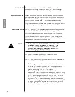 Preview for 48 page of Classe Audio CDT-300 Owner'S Manual