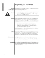 Preview for 6 page of Classe Audio CP-500 Manual