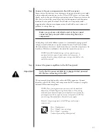 Предварительный просмотр 27 страницы Classe Audio CT-SSP Owner'S Manual