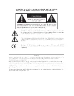 Preview for 2 page of Classe Audio OMEGA - V1.1 Owner'S Manual