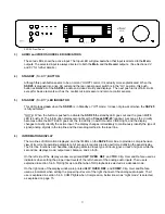 Preview for 8 page of Classe Audio SSP-25 Owner'S Manual