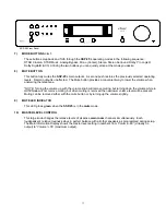 Preview for 9 page of Classe Audio SSP-25 Owner'S Manual