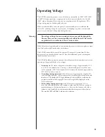 Preview for 9 page of Classe Audio SSP-600 Owner'S Manual