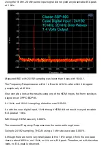 Предварительный просмотр 18 страницы Classe Audio SSP-800 User Manual