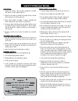 Preview for 4 page of Classen C100596 Operator'S Manual