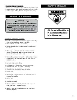 Preview for 7 page of Classen C100596 Operator'S Manual