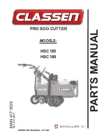 Classen HSC185 Parts Manual preview