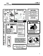 Preview for 9 page of Classen PRO HSC18A5 Operator'S And Safety Manual