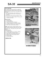 Предварительный просмотр 21 страницы Classen PRO Stand-Aer SA-30 Operator'S Manual