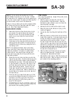 Preview for 32 page of Classen PRO Stand-Aer SA-30 Operator'S Manual