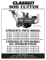 Classen SC-12/5.5 Operator'S & Parts Manual предпросмотр