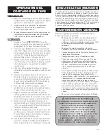 Preview for 15 page of Classen SC-12/5.5 Operator'S & Parts Manual