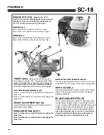 Preview for 10 page of Classen SC-18A/5.5 Operator'S And Safety Manual