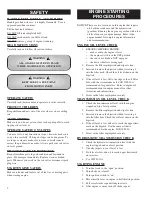 Preview for 4 page of Classen SCH-12 Operator'S Manual & Parts List