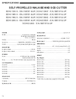 Preview for 18 page of Classen SCHV-12/5.5 Operator'S Manual