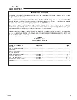 Preview for 3 page of Classen SCHV-18/5.5E Parts Manual