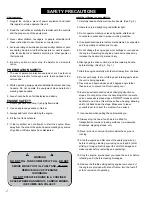 Preview for 4 page of Classen TA-19B Operator'S Manual