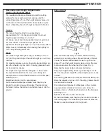 Preview for 13 page of Classen TR-20BE Operator'S Manual