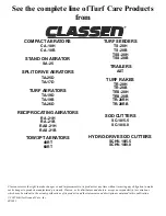 Preview for 20 page of Classen TR-20HD Operator'S Manual