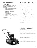 Preview for 3 page of Classen TRS-20 TURF RAKE Operator'S & Parts Manual