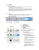 Предварительный просмотр 8 страницы Classeq C200G Installation & Operator'S Manual