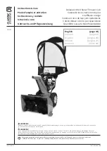 Preview for 1 page of Classic Accessories Deluxe Arched Snow Thrower Cab Instructions & Care