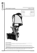 Preview for 13 page of Classic Accessories Deluxe Arched Snow Thrower Cab Instructions & Care