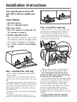 Предварительный просмотр 6 страницы Classic Accessories Deluxe Snow Thrower Cab Assembly And Care Instructions