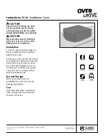 Classic Accessories OVERDRIVE 77410 Instructions preview