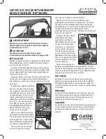 Preview for 2 page of Classic Accessories QuadGear Extreme UTV Roll Cage Top Quick Start Manual